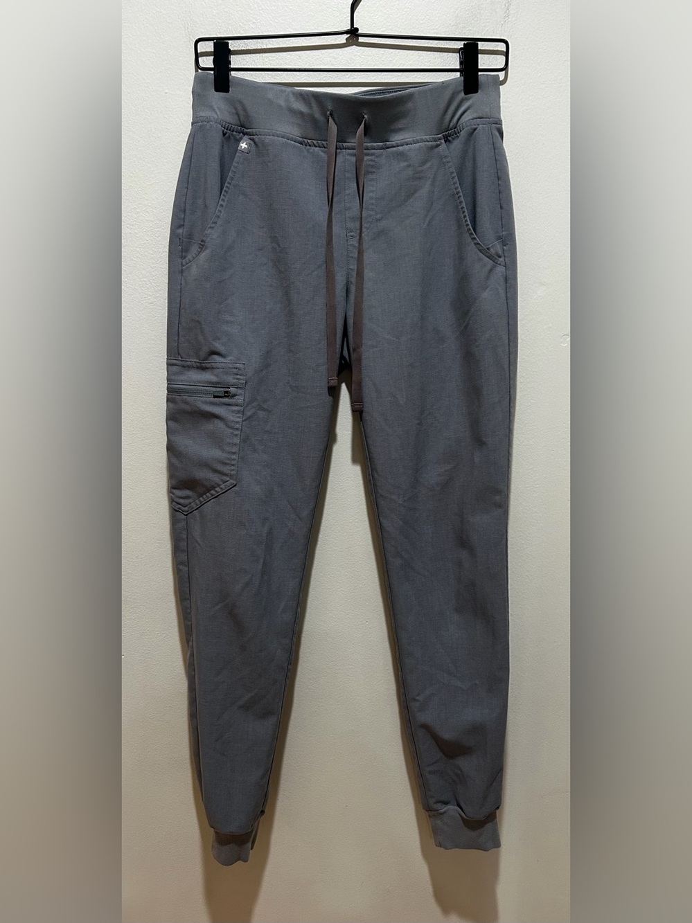 Figs Technical Collection Grey Zamora Jogger Scrubs Pants - Women’s Size XS